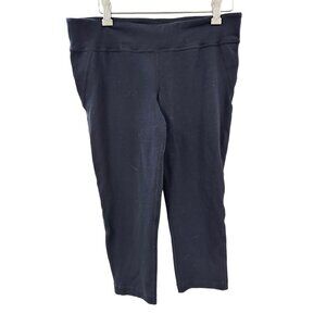 🌸3/$15🌸Medium Black Capri Athletic Leggings Rise 8, Length 25.5